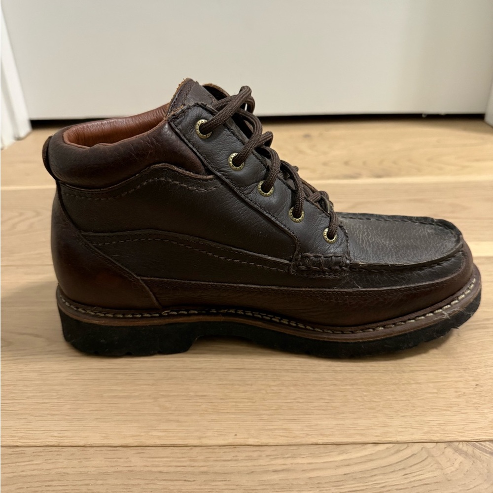 Men's Brown Leather Boots